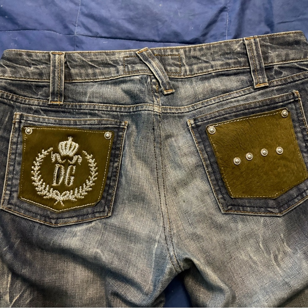 Dolce & Gabbana Jeans - awesome & unique.  Size 30 - Picture 2 of 9